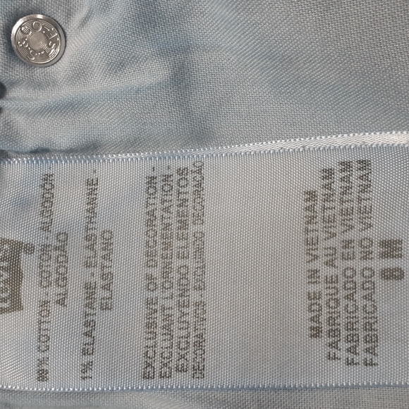 Levi's 515 Bootcut Blue Jeans Size 8 Medium Factory Faded - Picture 15 of 16